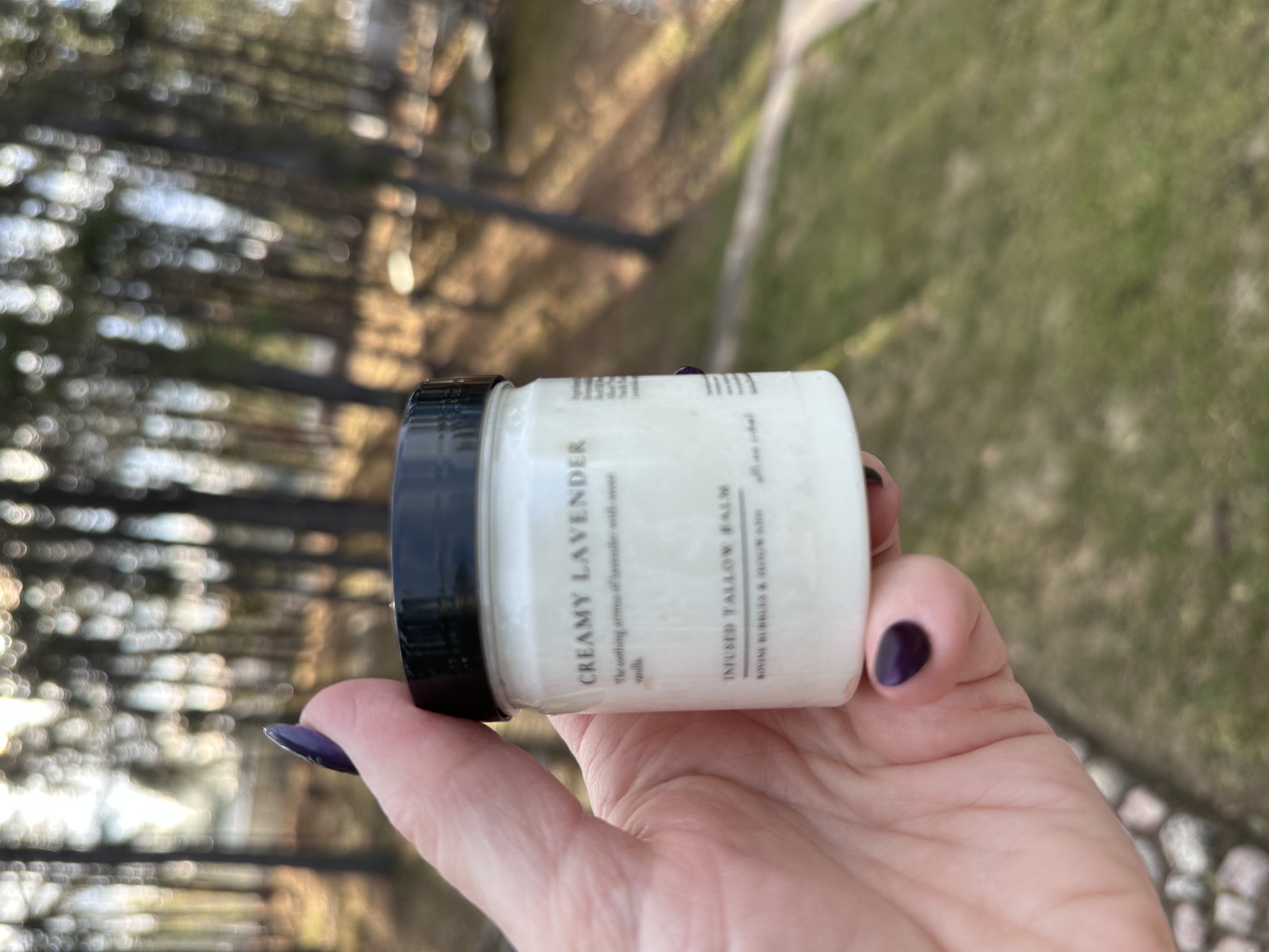 Creamy Lavender Infused Tallow Balm