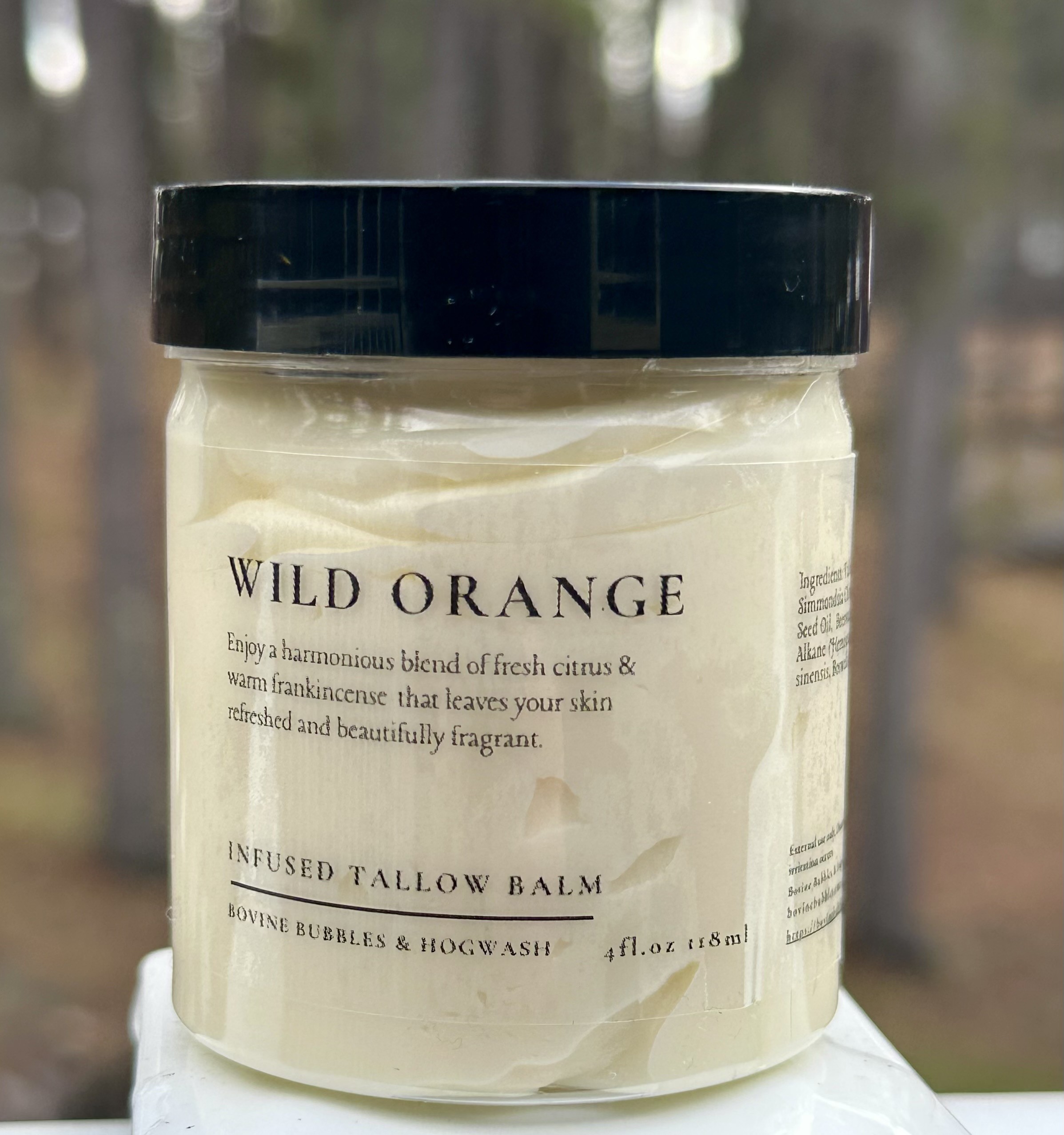 Wild Orange Infused Tallow Balm