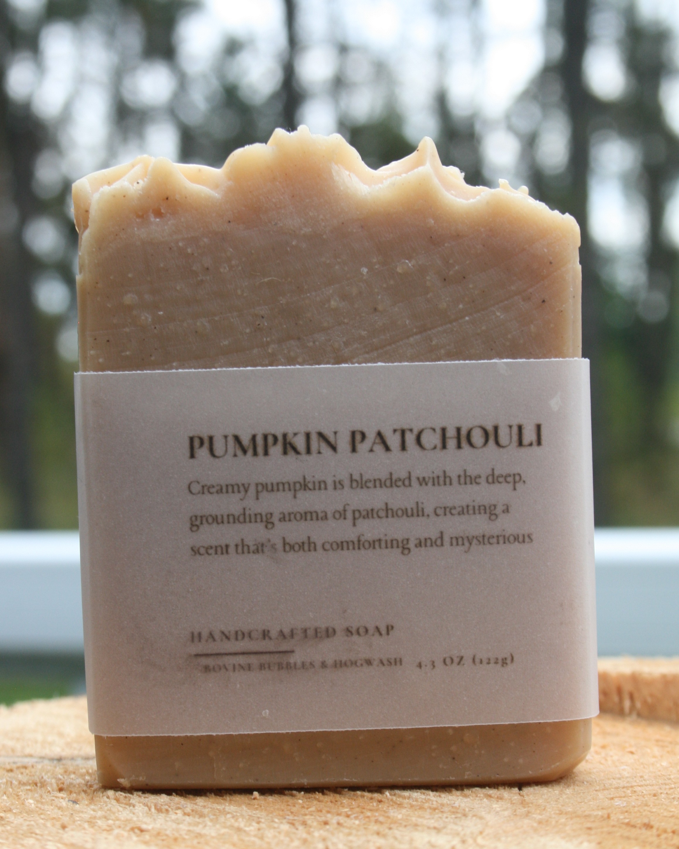 Pumpkin Patchouli Handcrafted Soap