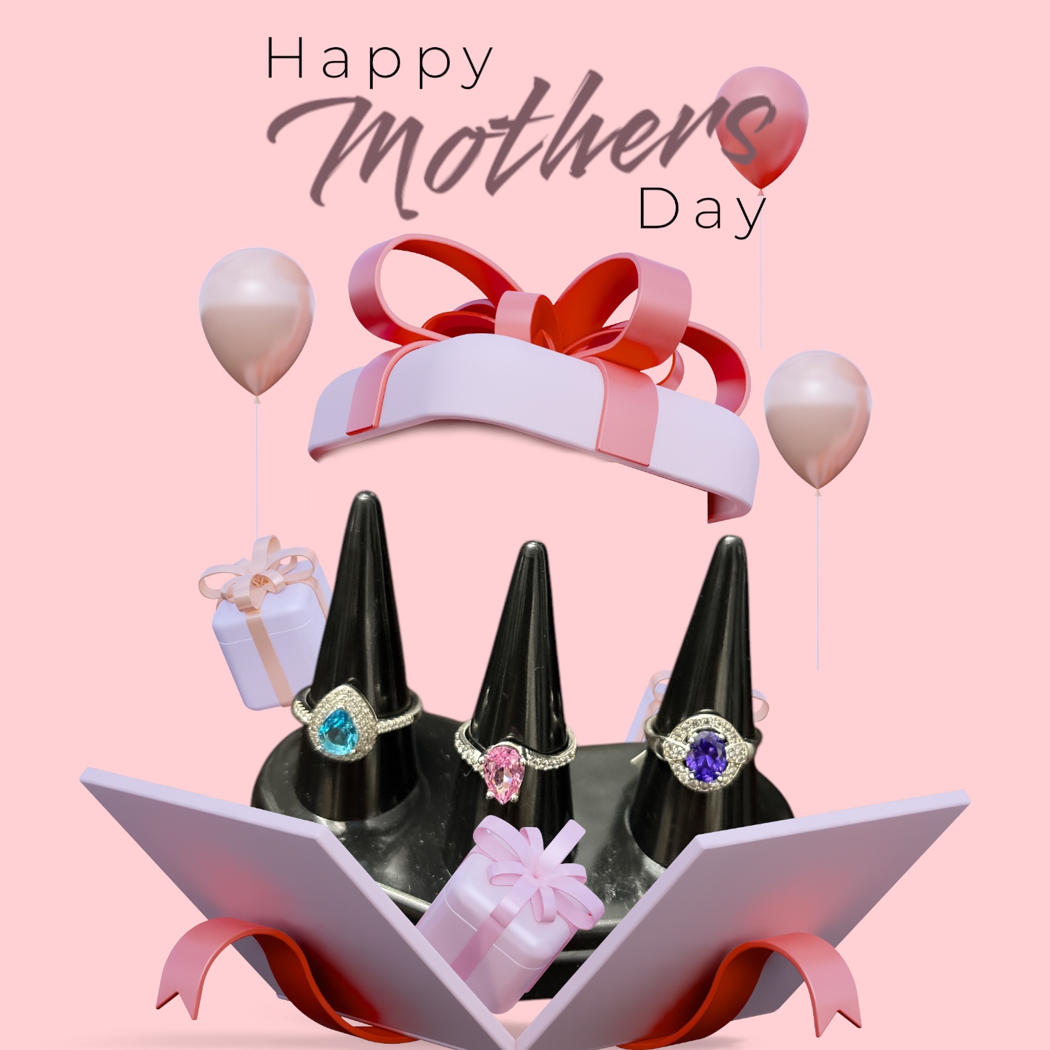 Anillos de piedras preciosas