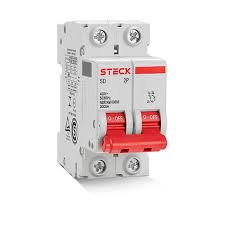 DISJUNTOR BIPOLAR STECK DIN.2P 40A C 3KA