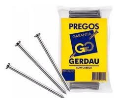 PREGO POLIDO GERDAU 22X48 ( 5,4MM X 110,4MM) 1 KG