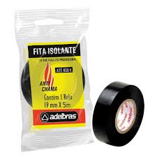 FITA ISOLANTE ADELBRAS 19 X 05MT