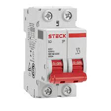 DISJUNTOR BIPOLAR STECK DIN.2P 50A C 3KA