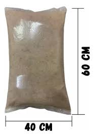 Embalagem para areia 40x60 50 16 micras  unidades