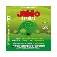 REPELENTE INSETOS ESPIRAL JIMO C/10