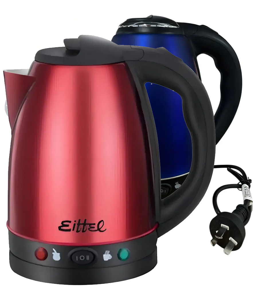 Pava Eiffel E-601 corte mate acero, roja o azul .
