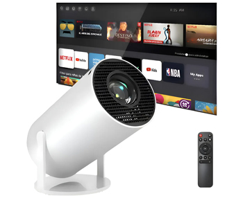 Proyector HY300 en Cine en casa.