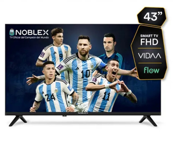 TV 43pulg. NOBLEX FHD DV43X5150 Sitema Vidaa