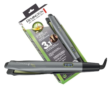 Plancha para Cabello Remington Shine Therapy 3 en 1 S16A