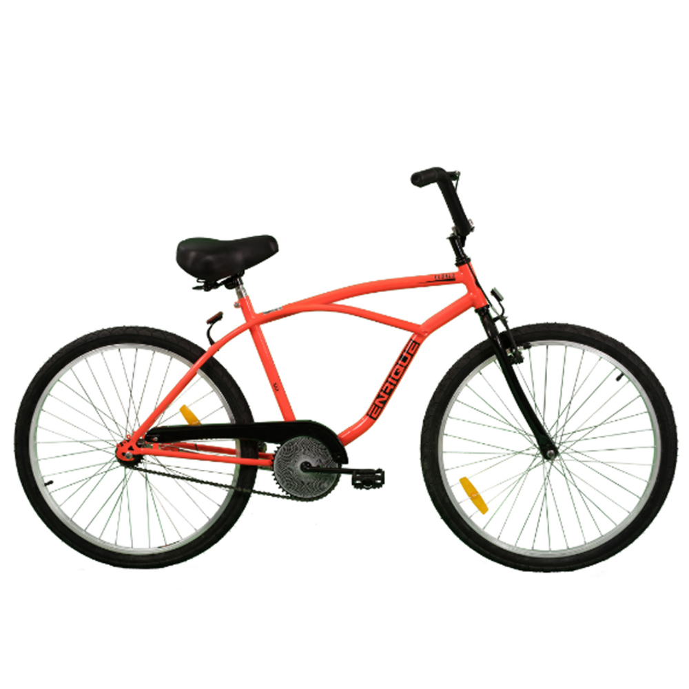 Bicicleta rodado 26 Playera Enrique Naranja
