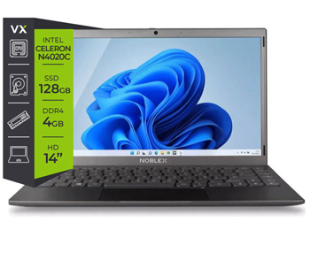 Notebook Noblex HD 14.1 N4020C 4GB/128GB SSD/Win 11/ BT