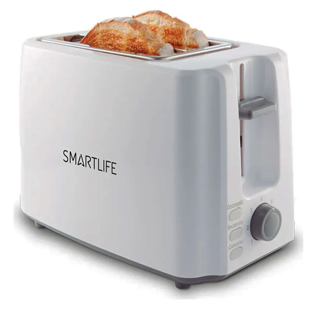Tostadora Eléctrica Smartlife SL-TO1301 750W blanca