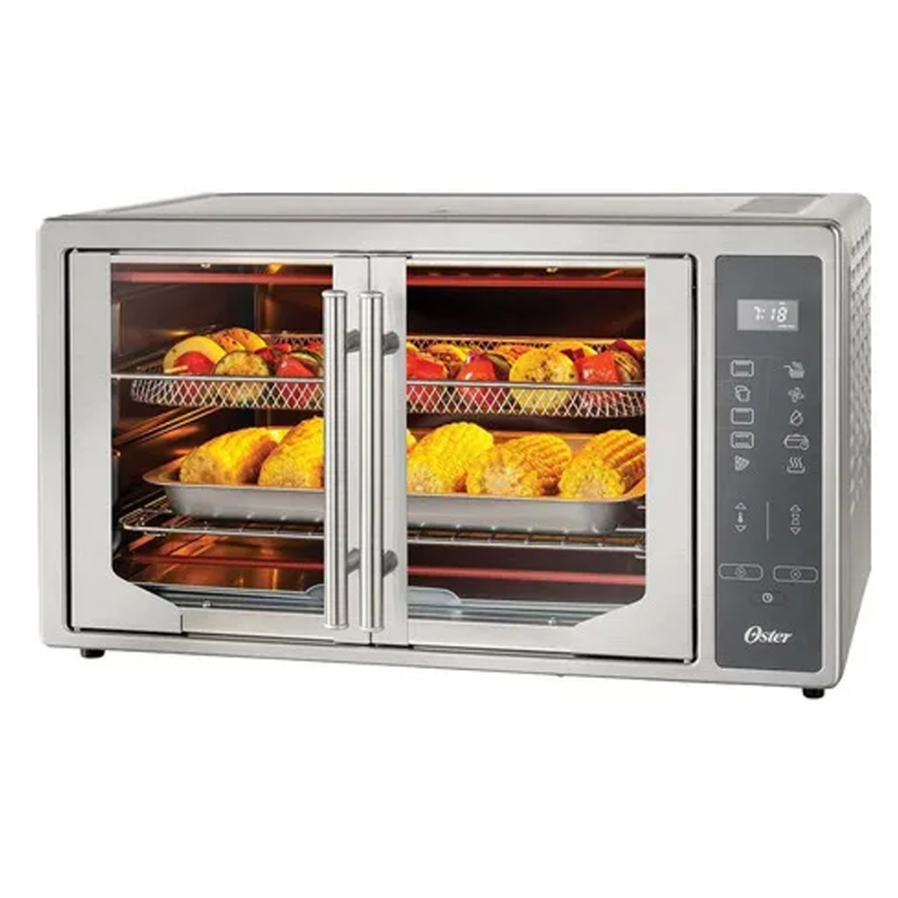 Horno electrico Oster Airfryer OSTSSTTV42FDAR 42lts digital c/freidora