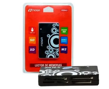 Lector de Memoria Noga Encore USB 2.0 MMC/SD/MS