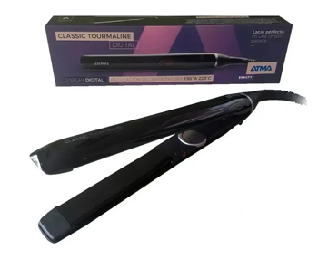 Plancha para Cabello Atma Classic Tourmaline PL8842P c/Reg temp