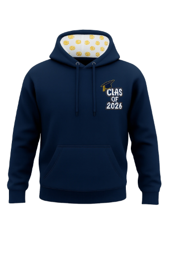 Hoodie con logos Bordados