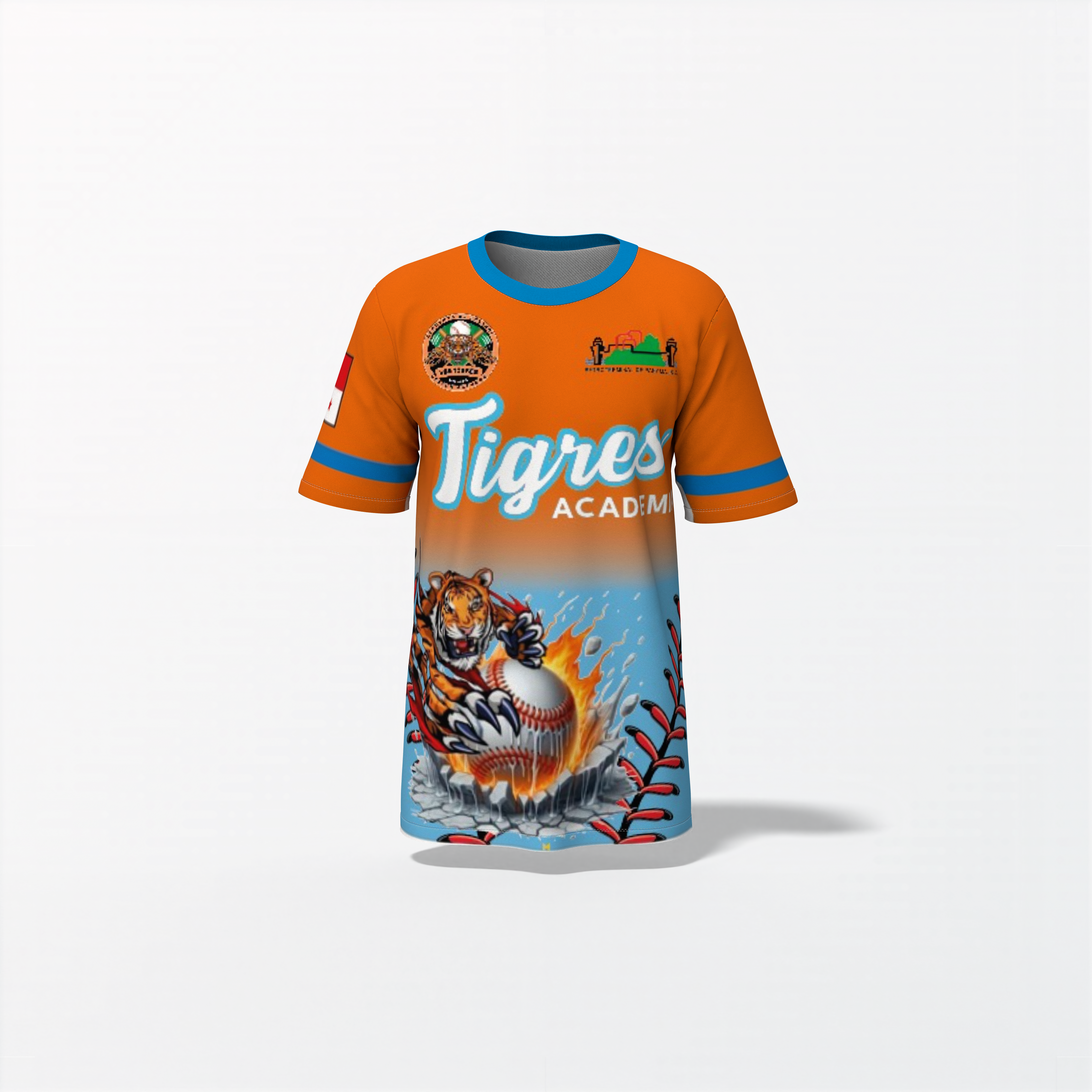 Suéter de Beisbol Sublimado Personalizado – Dry-Fit, Full Color y con Tu Diseño