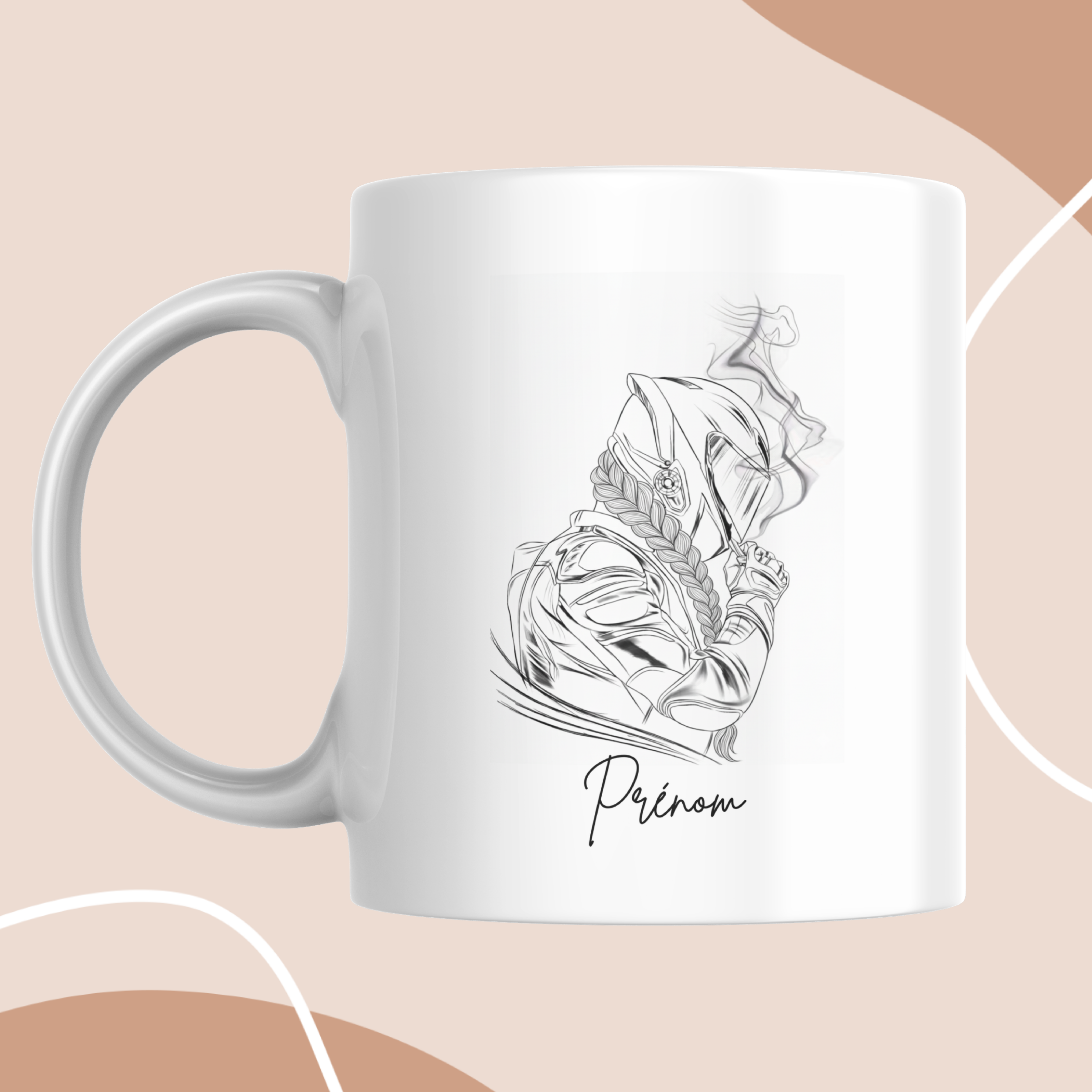 Mug Motard Personnalisable