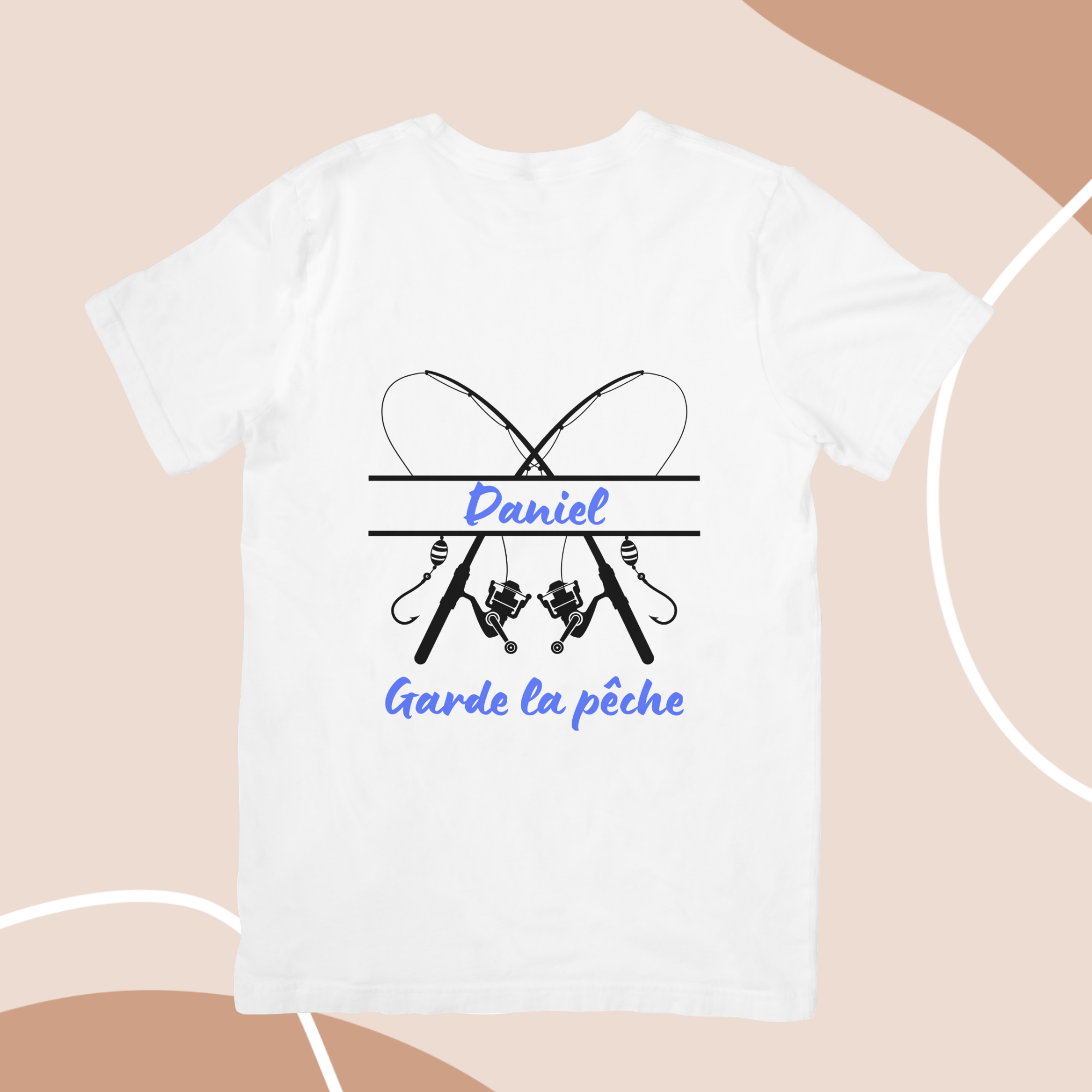 T-shirt Pêcheur Personnalisé