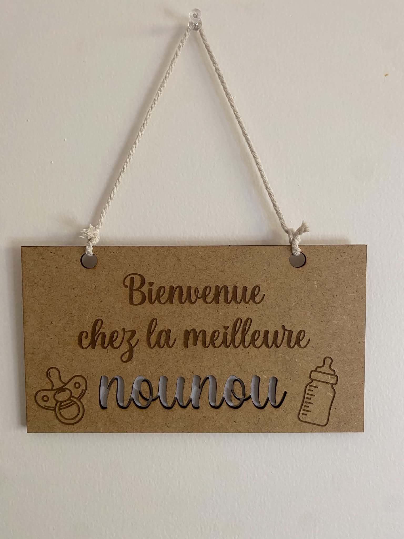 Plaque de porte 