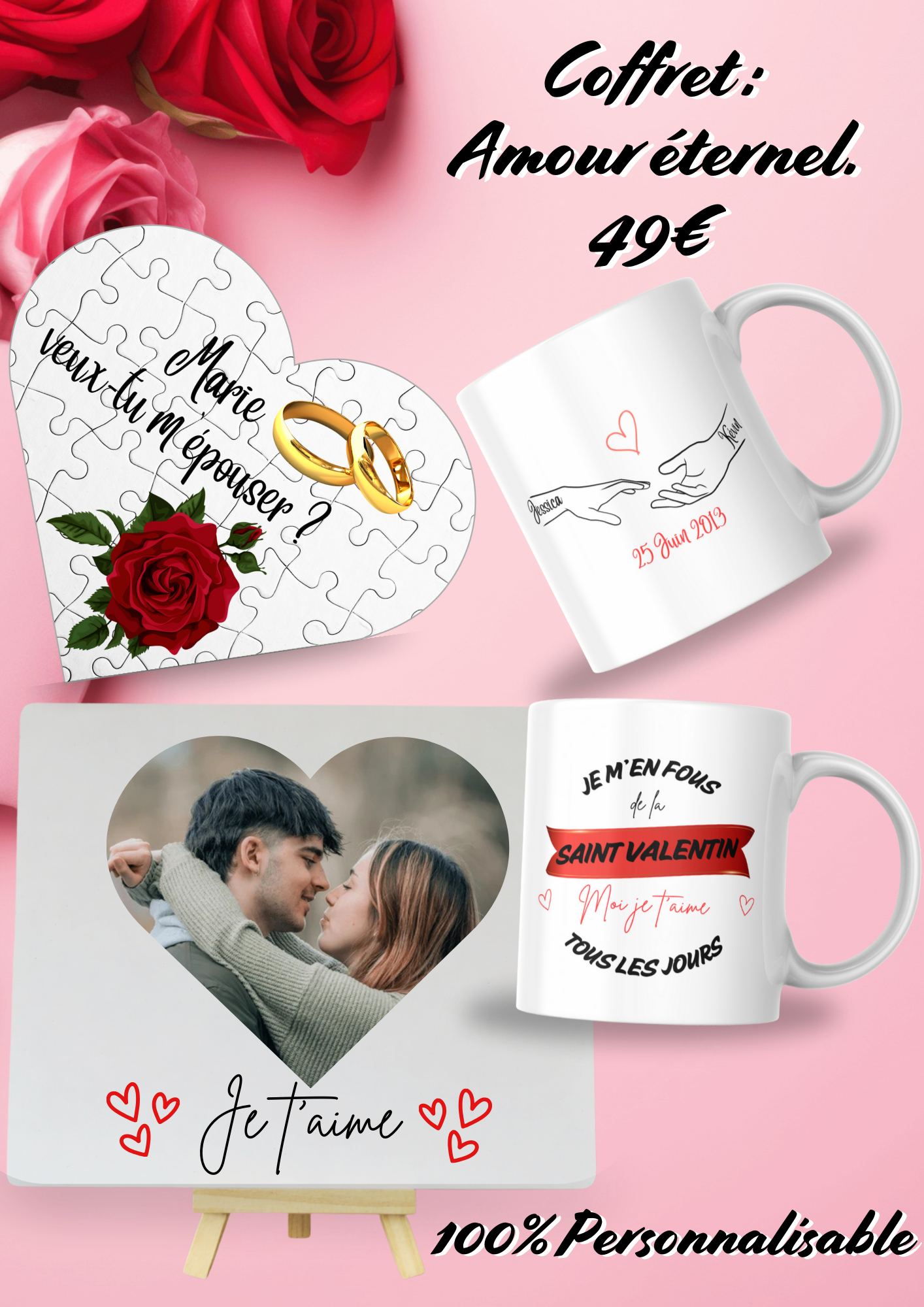 Coffret Amour éternel