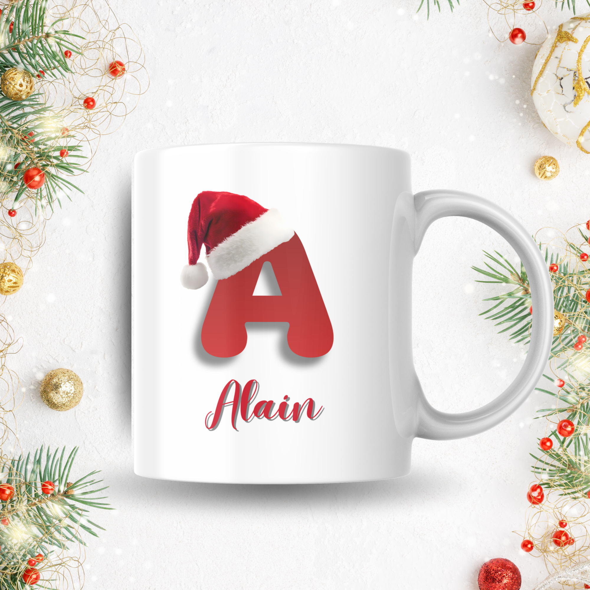 Mug personnalisée Noël