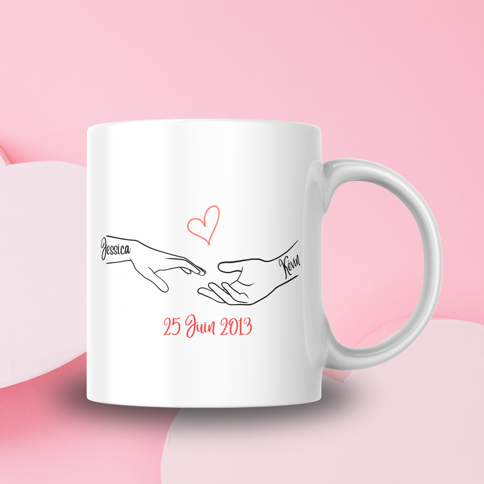 Tasse personnalisable amour