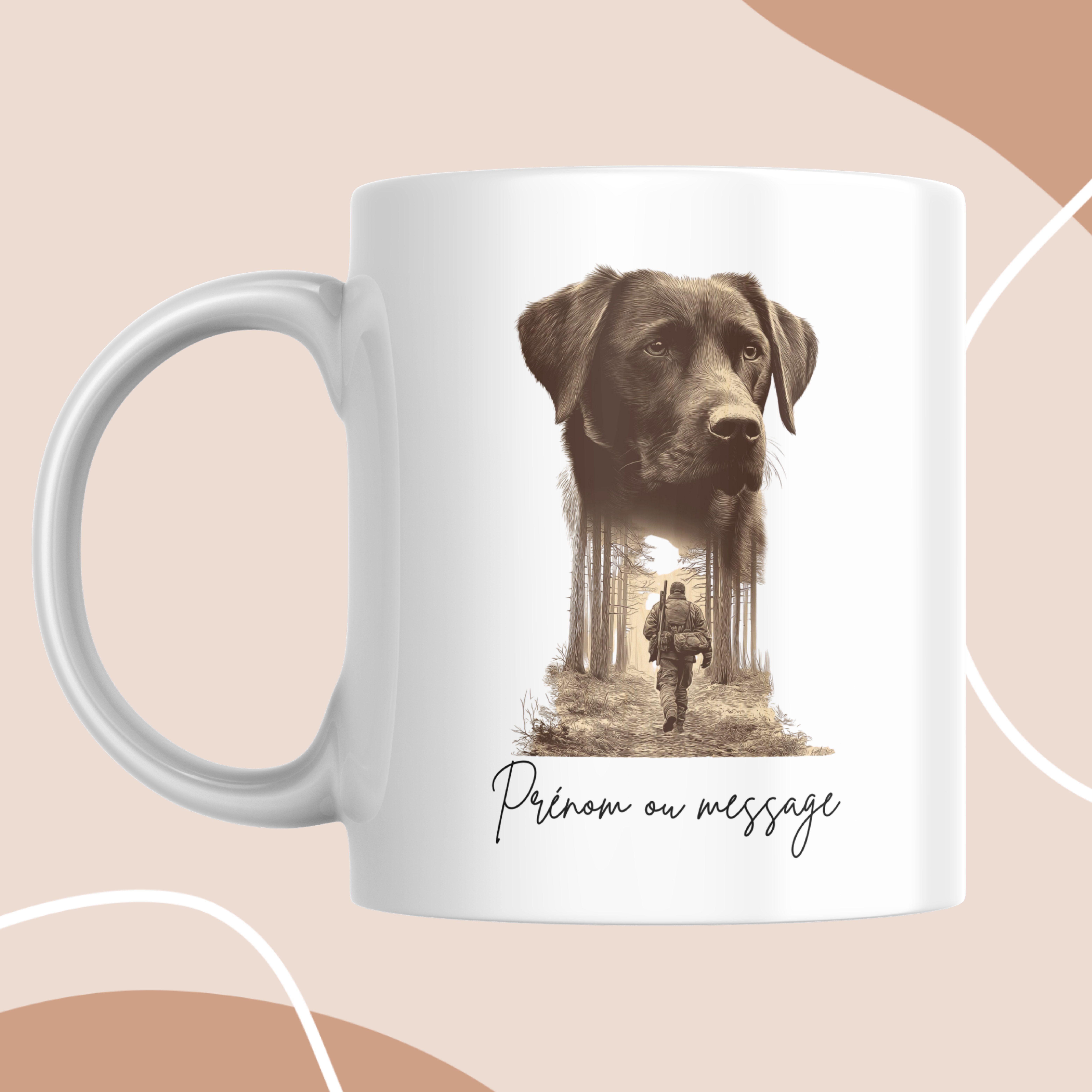 Mug Chasseurs personnalisable