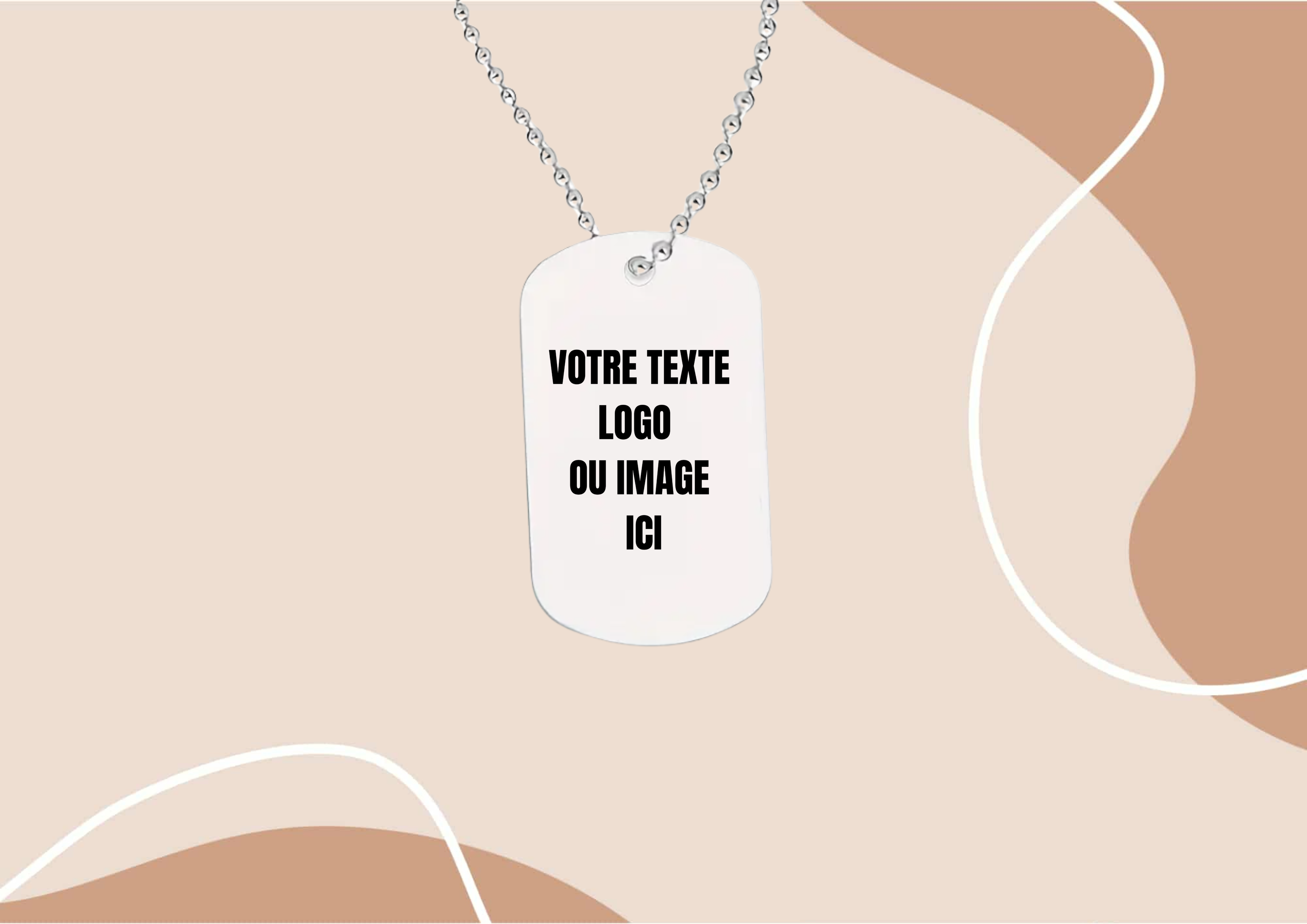 Pendentif personnalisable