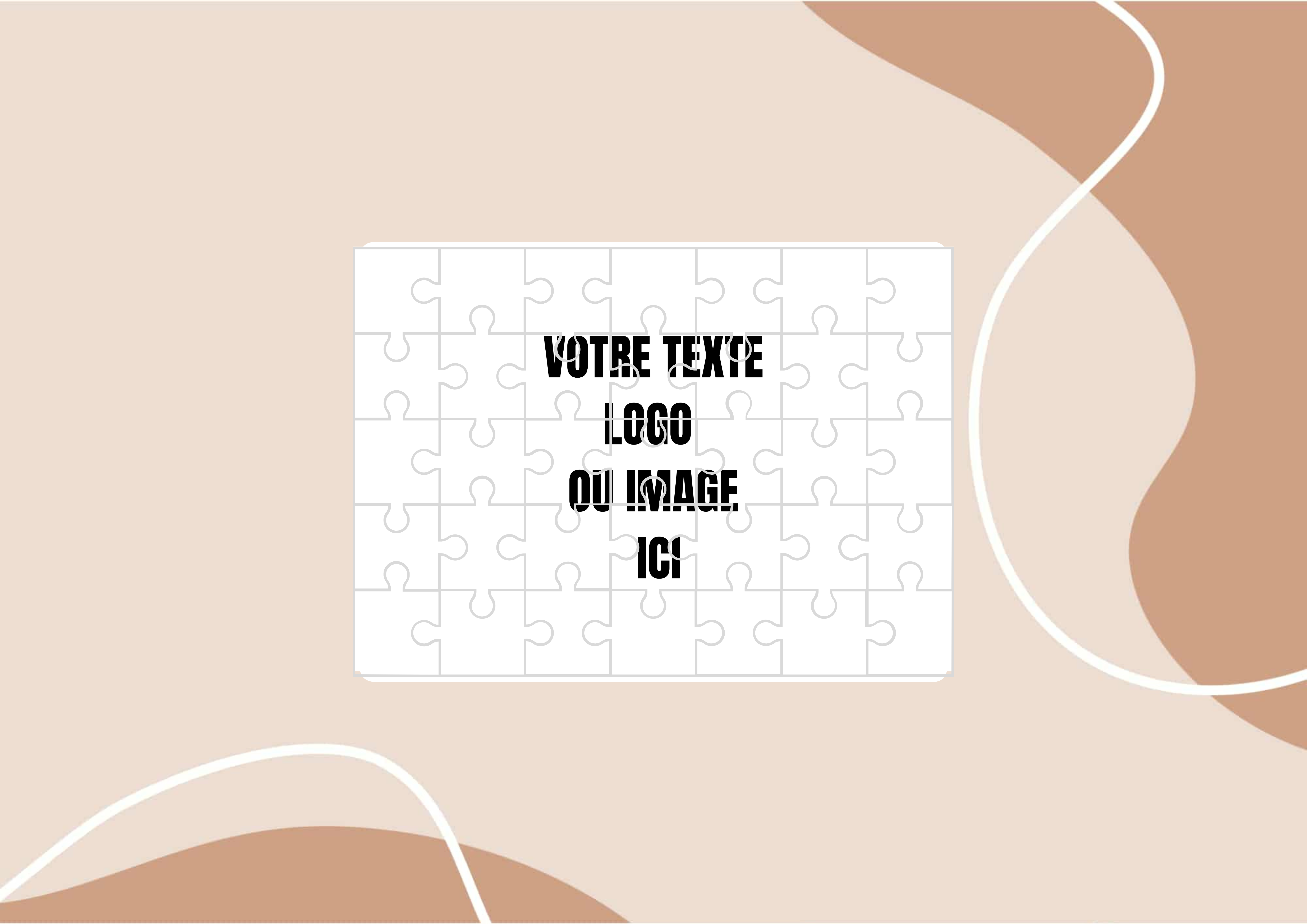 Puzzle personnalisable