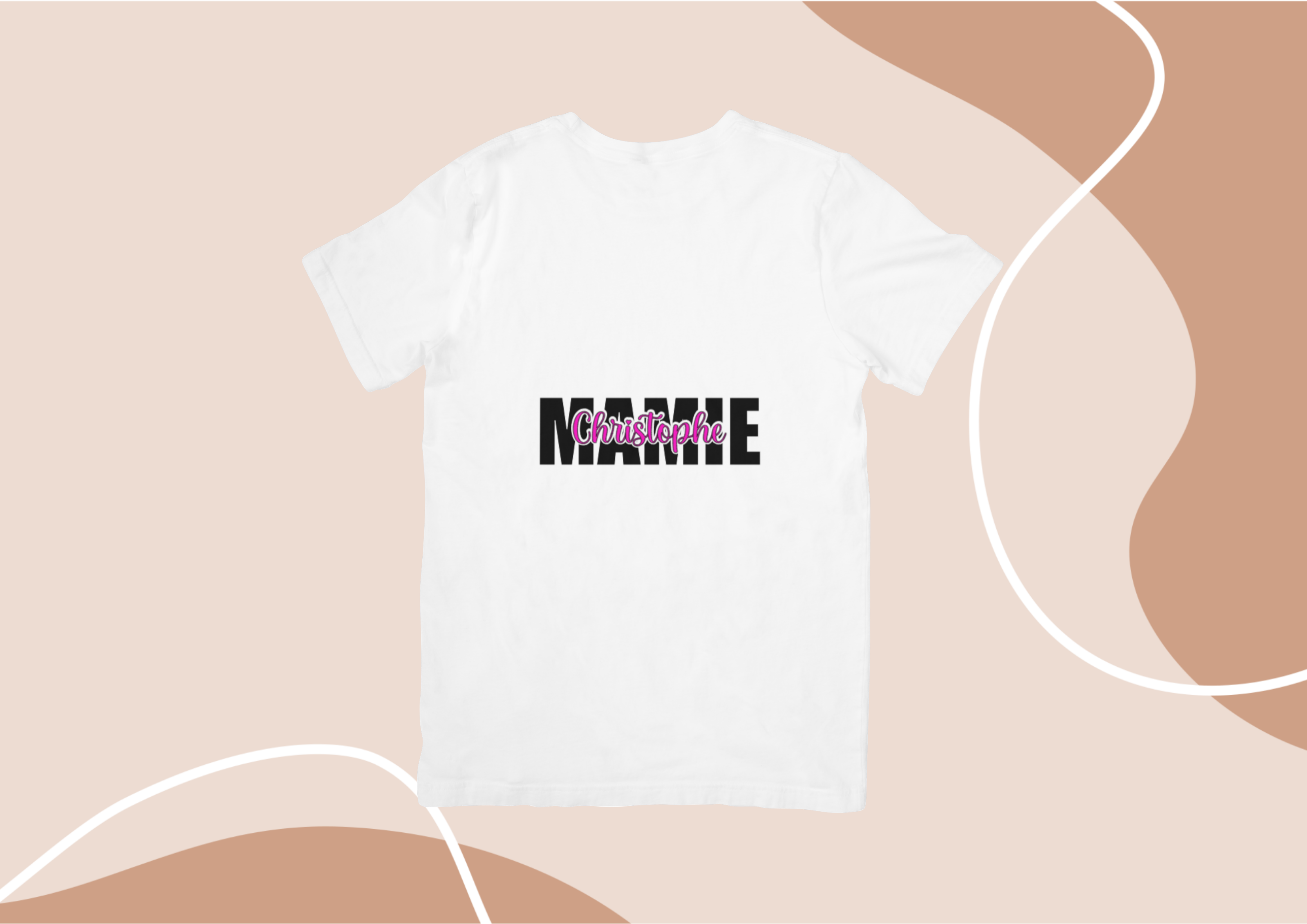 T-Shirt - Mot + Prénom