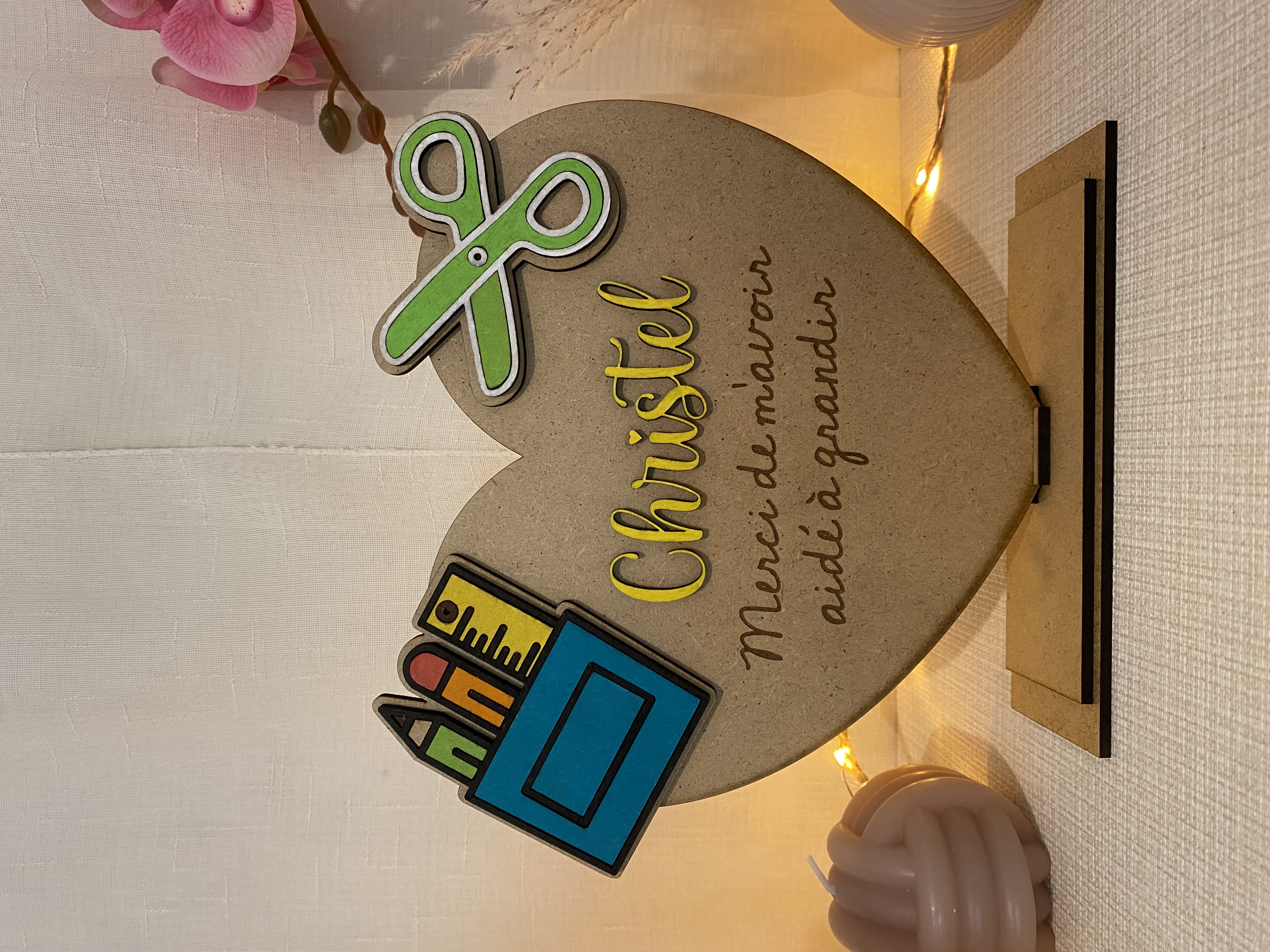 Plaques de remerciements