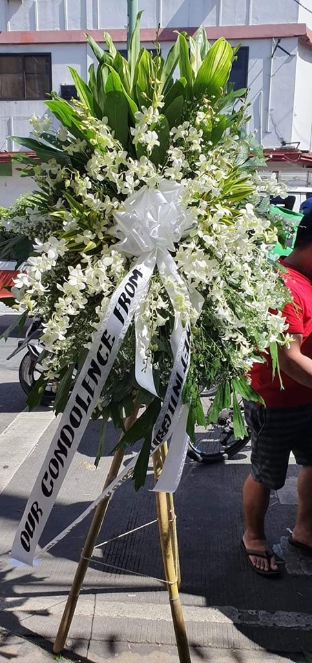 Sympathy Funeral Flower Arrangement