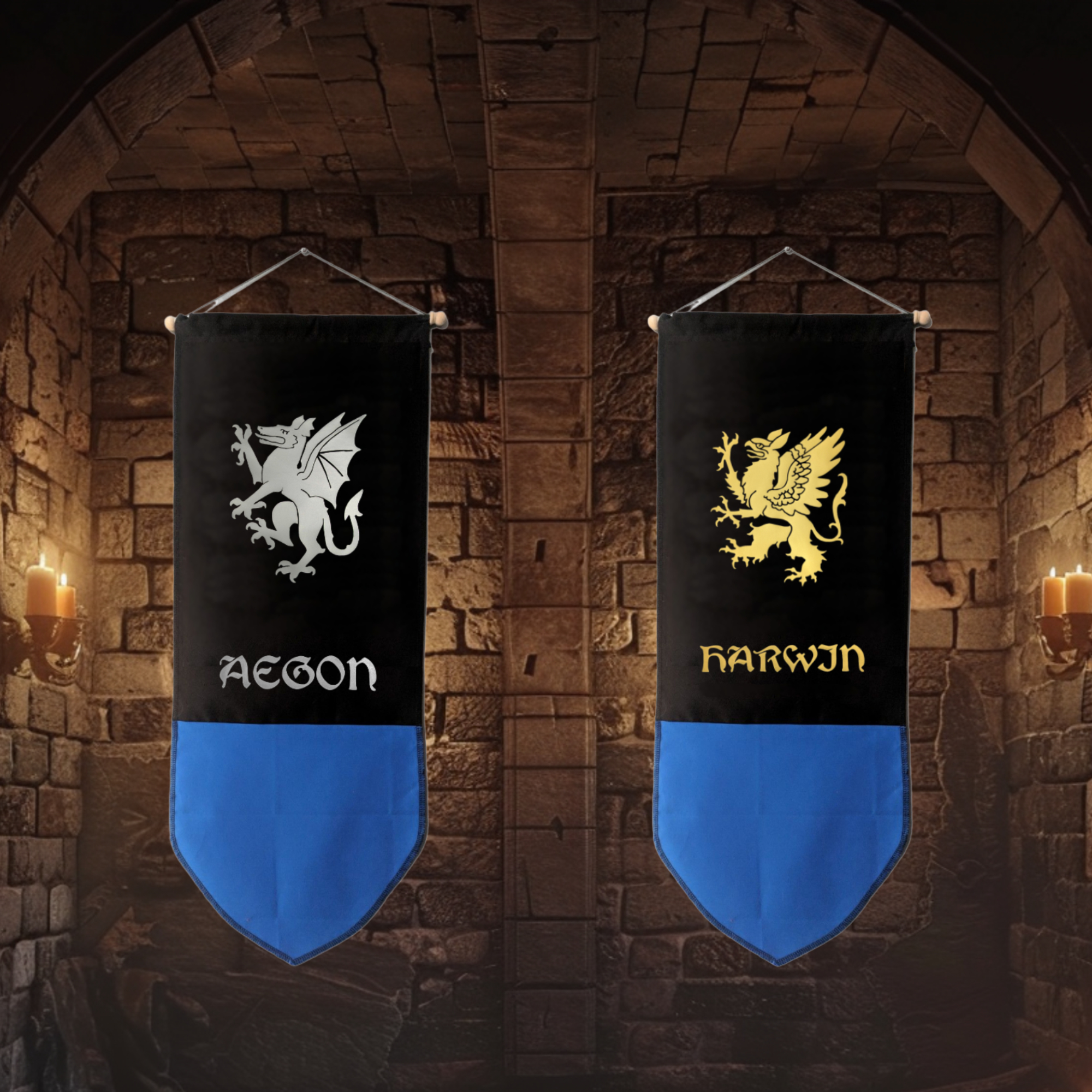 Medieval Heraldic Wall Banner