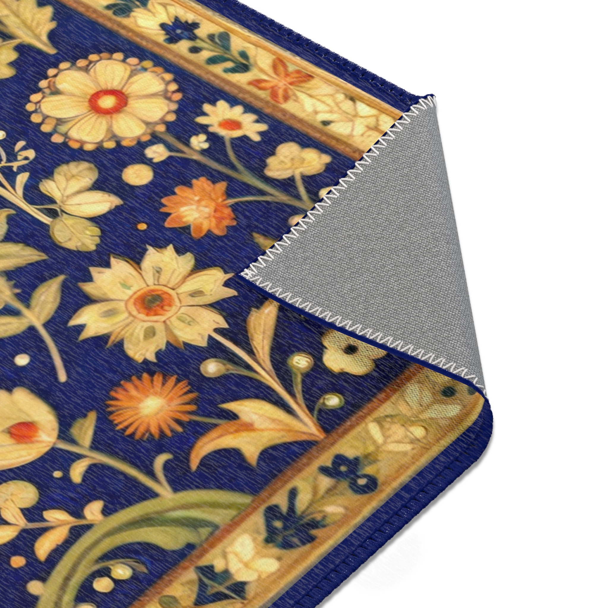 Tapestry-Inspired Decorative Rug