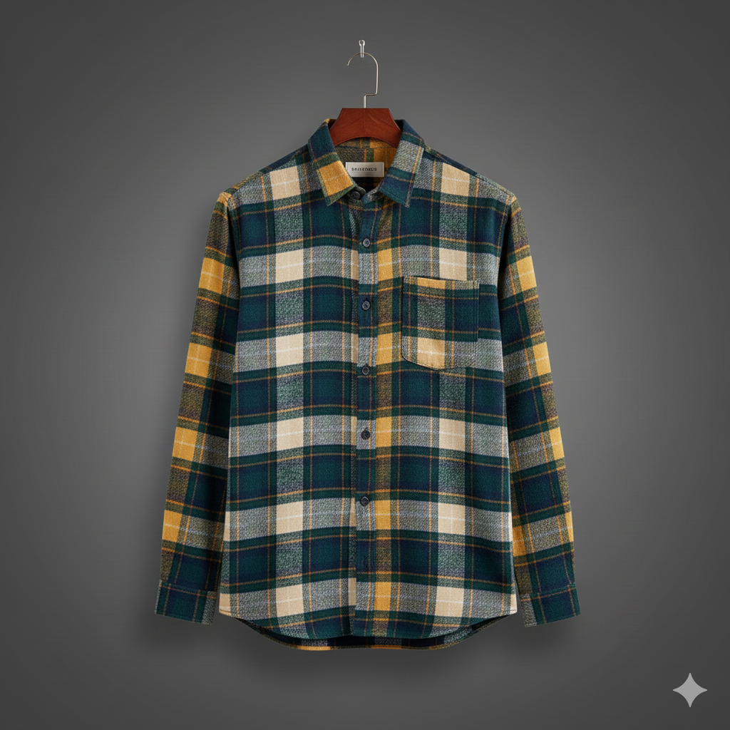 Plaid Flannel Shirt