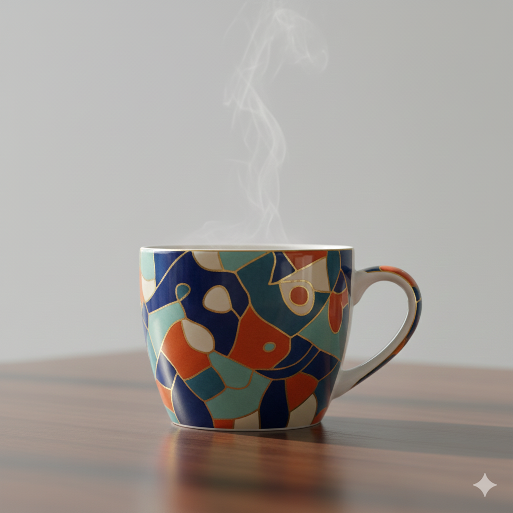 Colorful Ceramic Coffee Mug