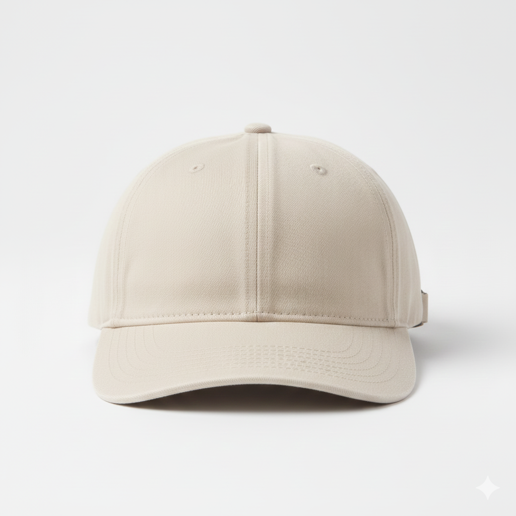 Beige Baseball Cap