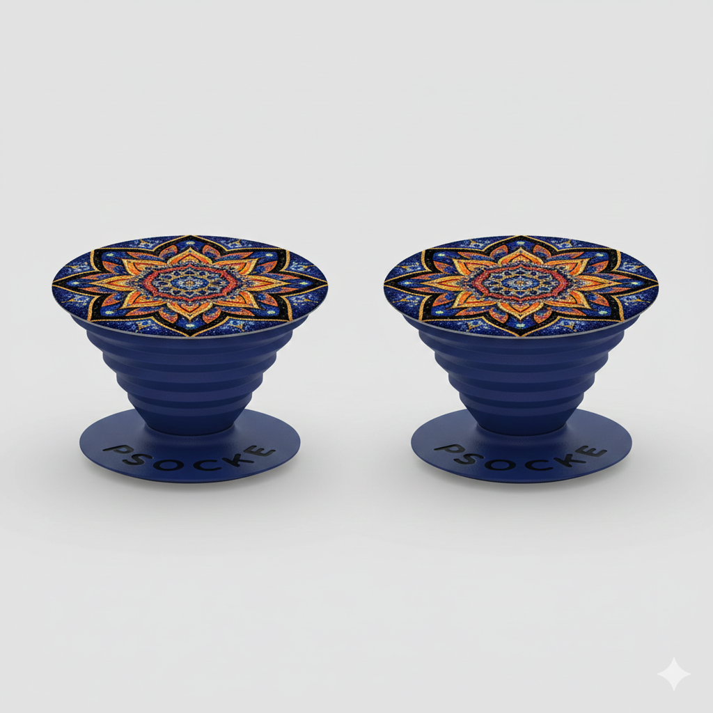 Mandala Pattern Pop Socket