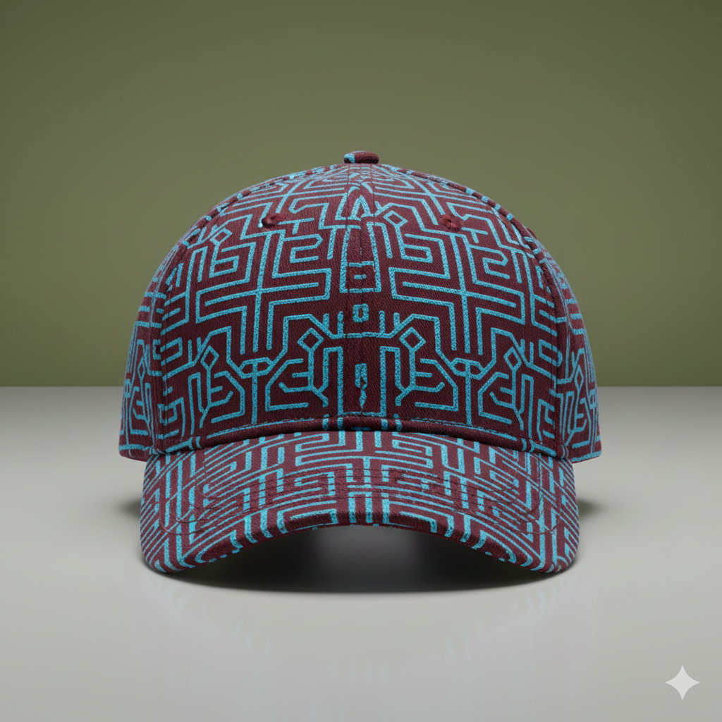 Geometric Pattern Baseball Cap