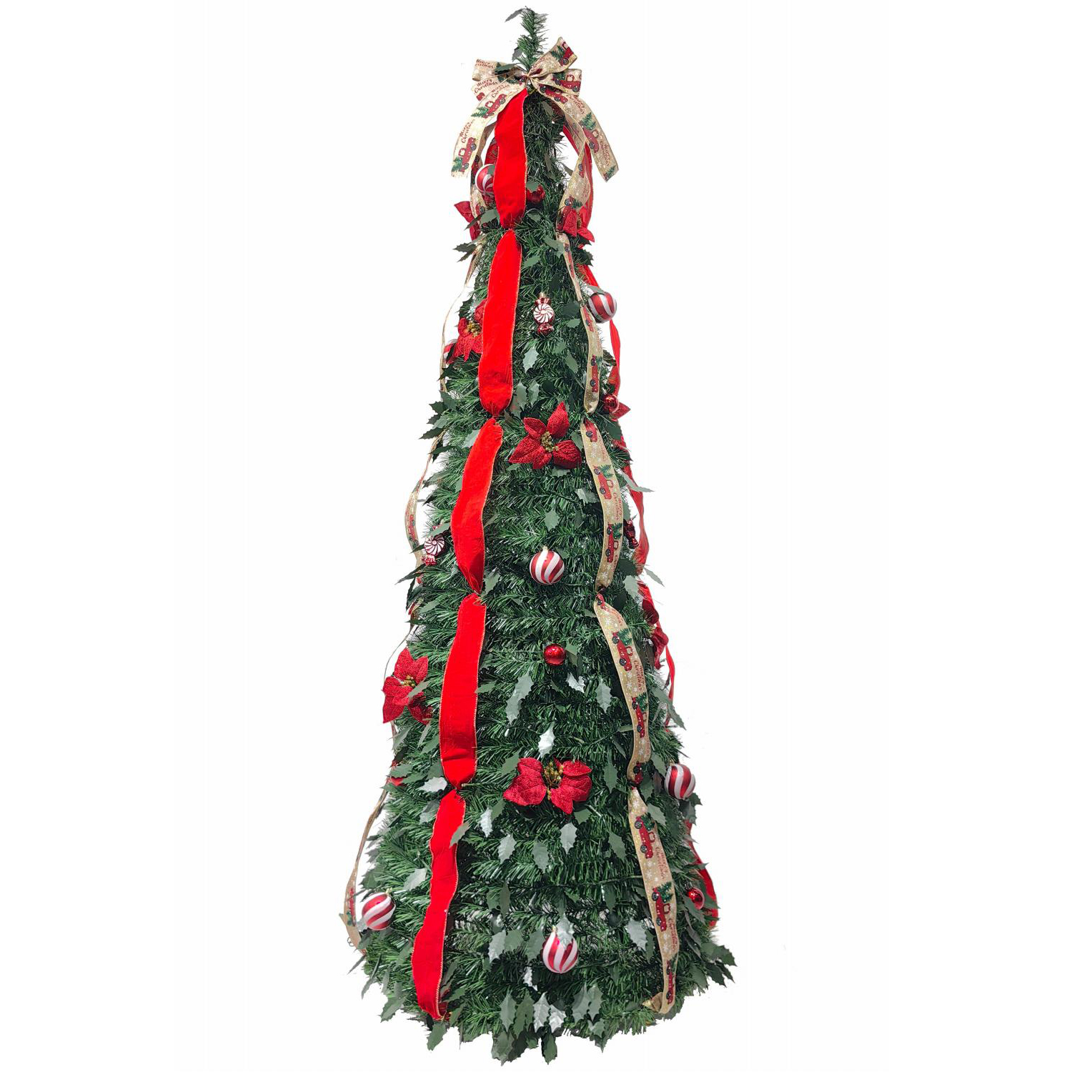 Folding artificial Christmas tree ZRTR-668205