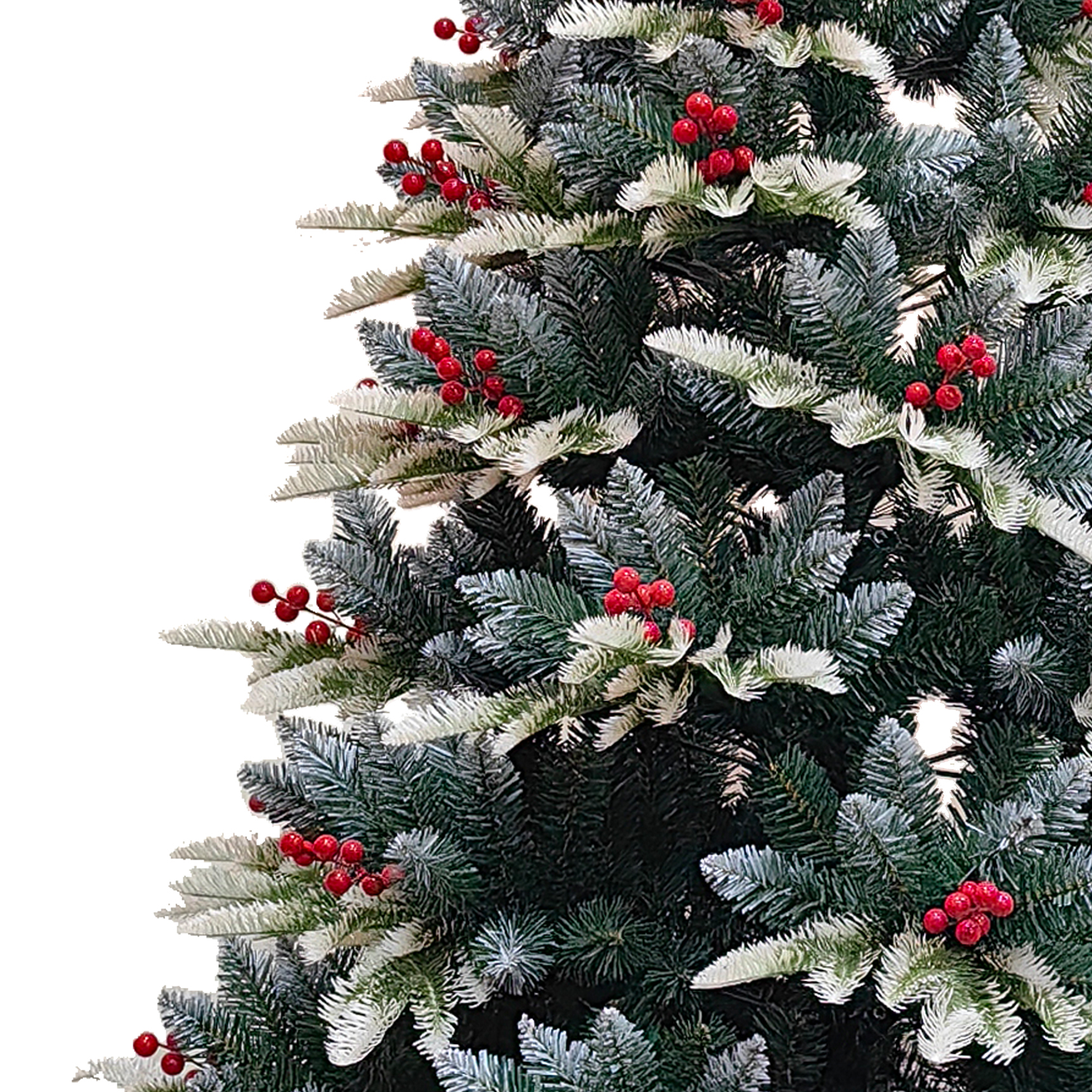 PE+PVC hybrid artificial Christmas tree  ZRTR-66859