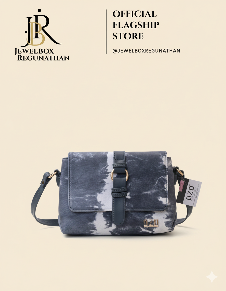 OZO SKY HANDBAG(double zipper)