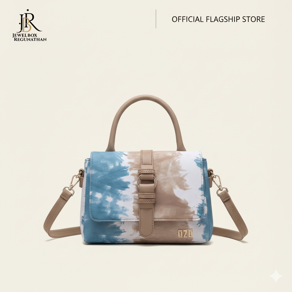 OZO SKY HANDBAG(double zipper)