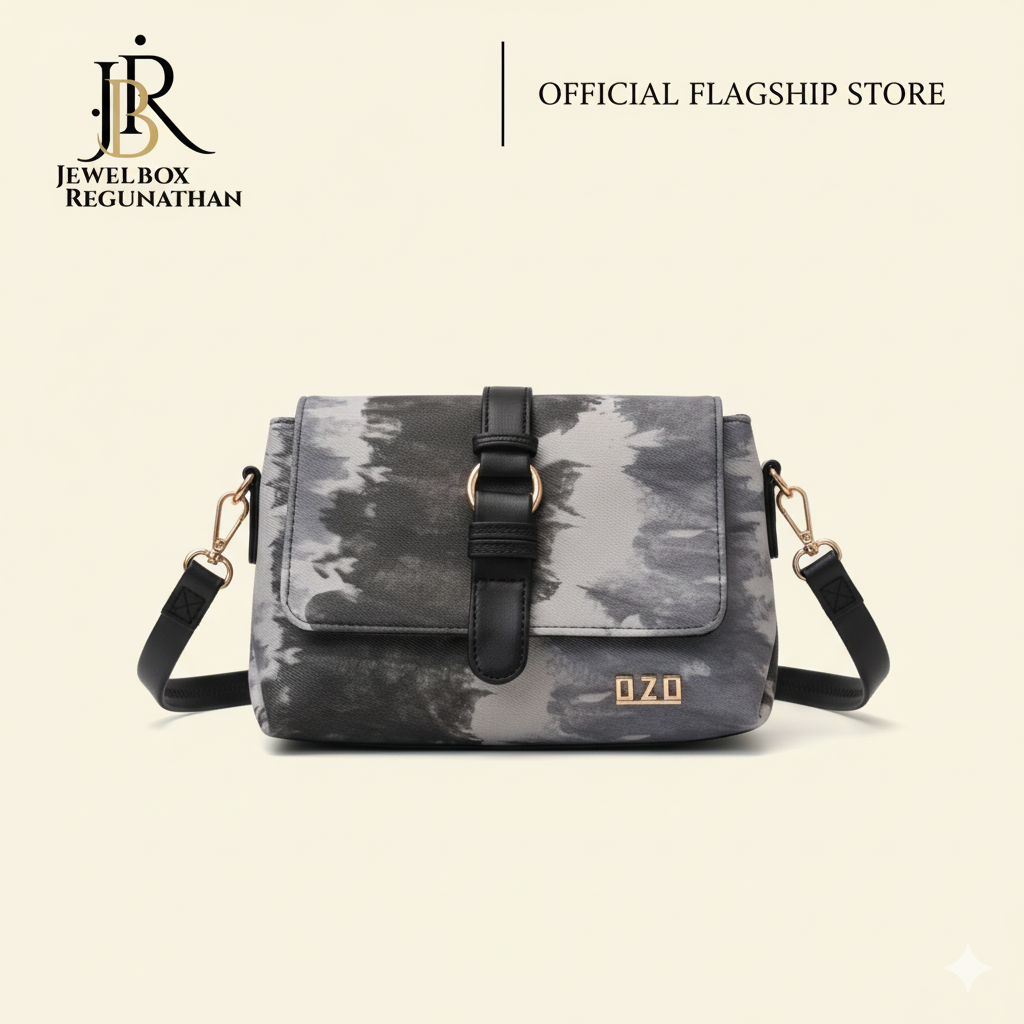 OZO SKY HANDBAG(double zipper)