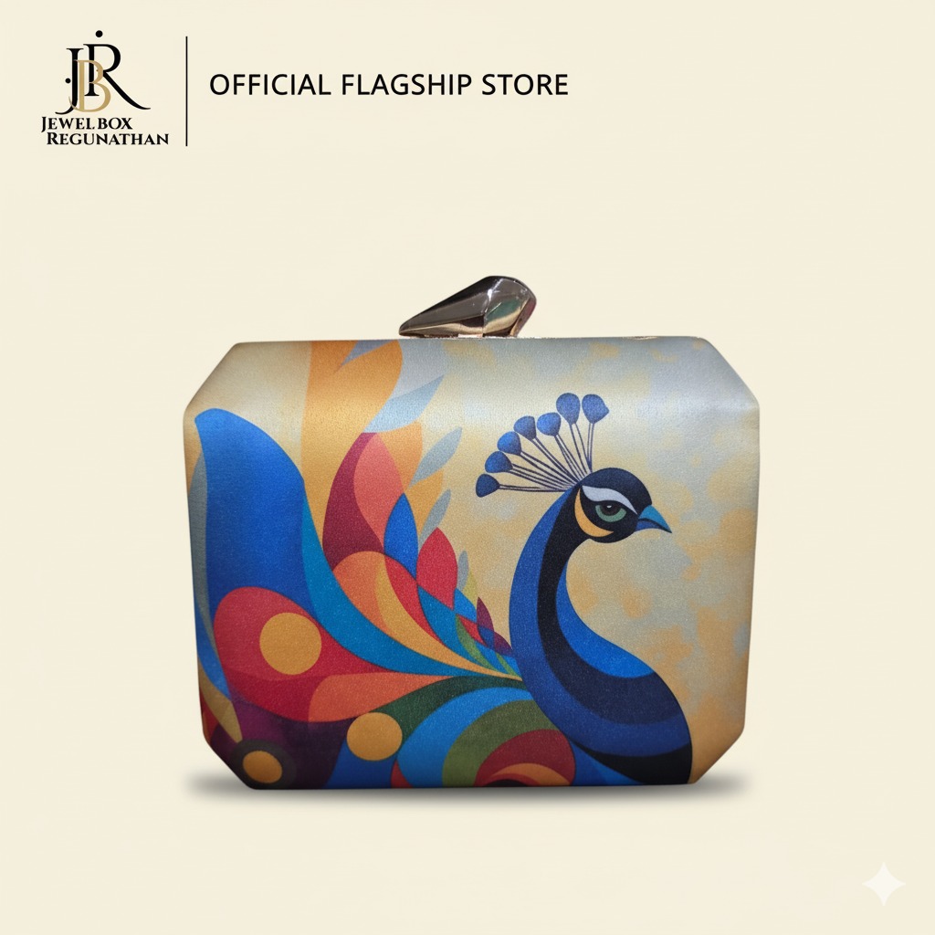 Peacock Clutch Bag