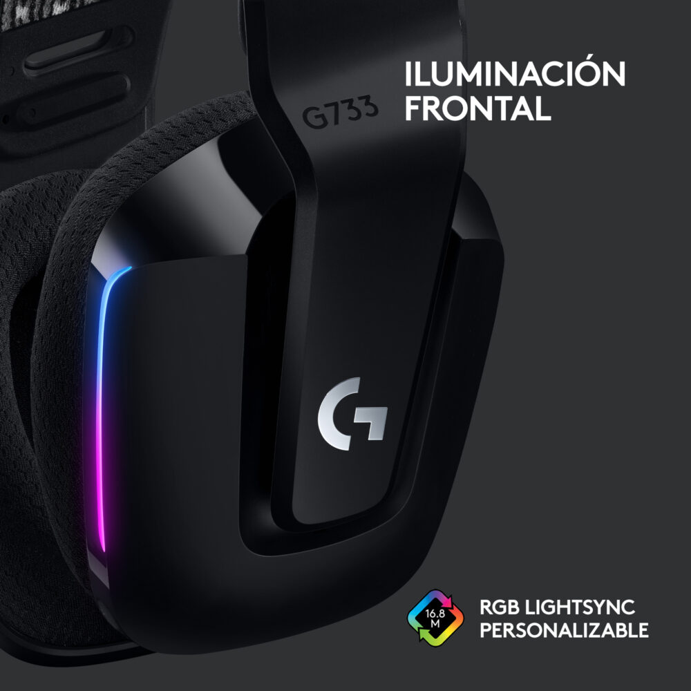 Diadema Gamer Inalambrica logitech G733 RGB