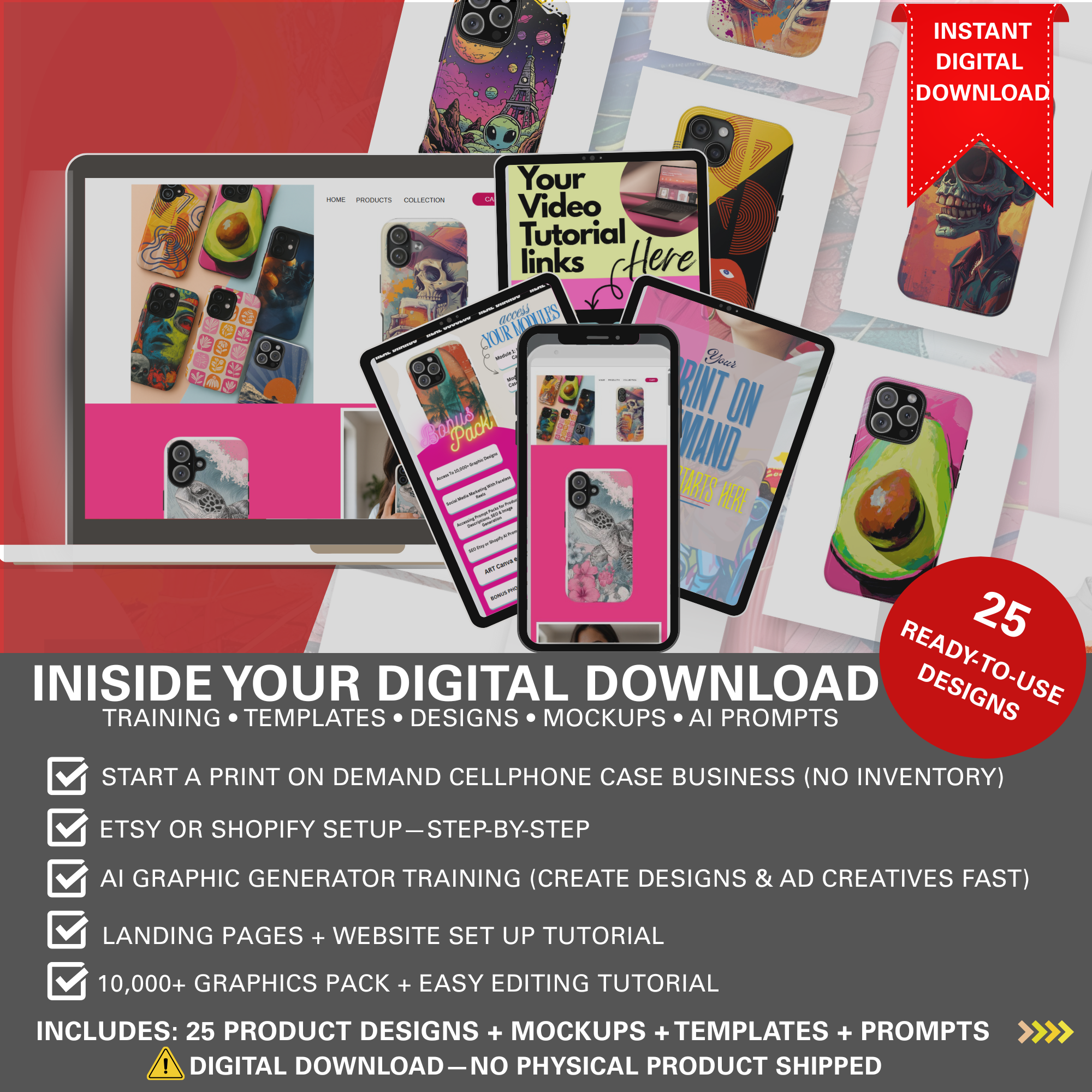 Phone Case Business Starter Kit