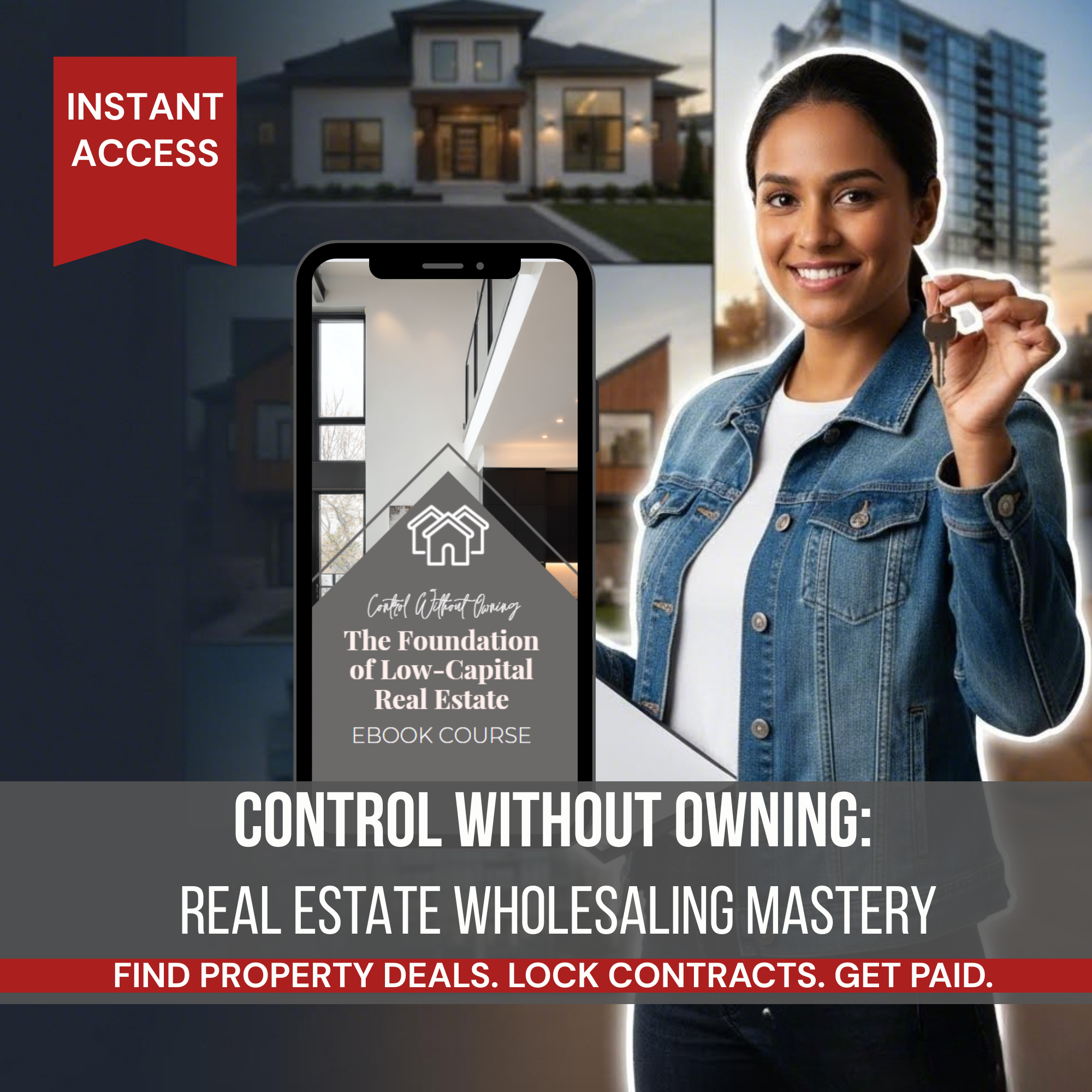 CONTROL WITHOUT OWNING: REAL ESTATE WHOLESALING